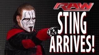 Watch Sting makes a shocking Raw debut: WWE Raw, January 19, 2015 Video