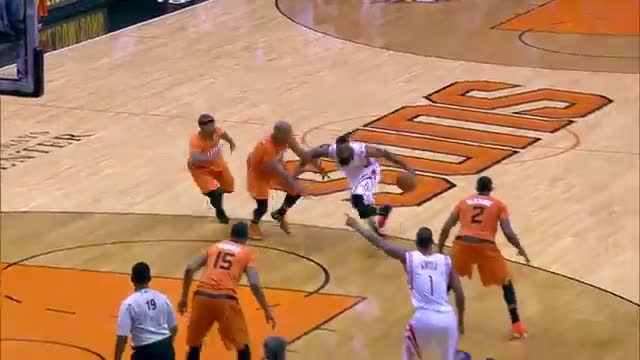 Watch NBA: James Harden Creates Space and Sinks Game Winner - Taco Bell Buzzer Beater Video