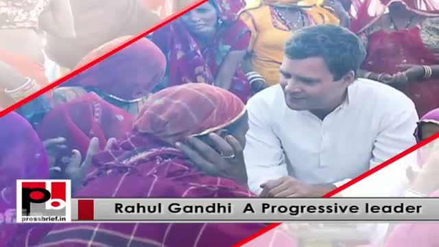 Watch Rahul Gandhi leads protest against Modi Video