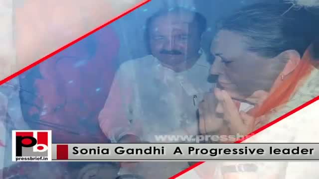 Watch Sonia Gandhi visits Raebareli, takes stock of development projects Video