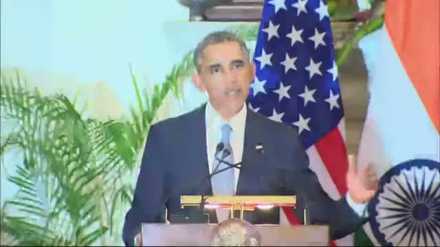 Watch Obama, Modi Cite Progress Toward Nuclear Ties Video Video