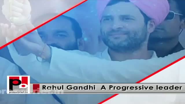 Watch Rahul Gandhi leads Congress protest in the Parliament against Central govt for its U-turns Video