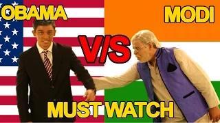 Watch Narendra Modi Vs Barack Obama Rap Battle Video