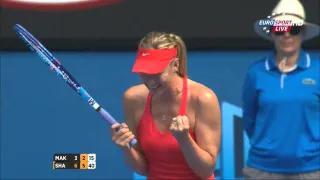 Watch Maria Sharapova vs Ekaterina Makarova - Highlights - Australian Open 2015 (SF) - Part4 Video