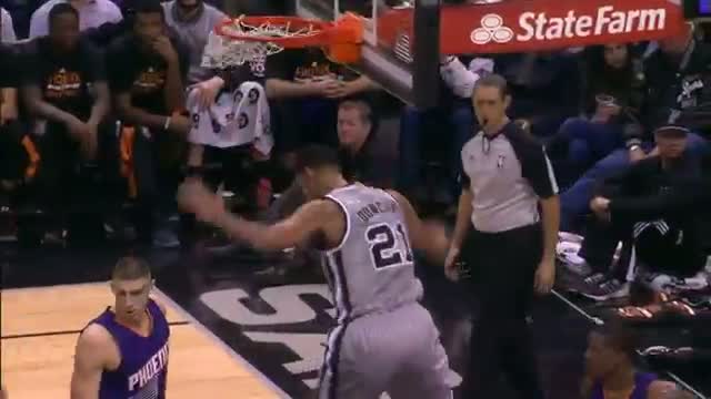 Watch Tim Duncan Top 10 NBA Plays: 2015 NBA All Star Reserve Video