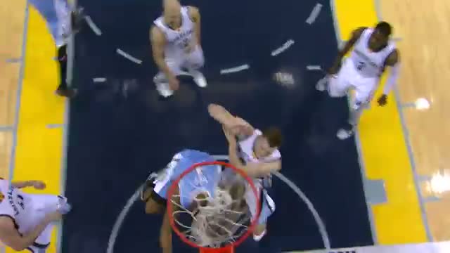 Watch NBA: Alonzo Gee Gets Through Memphis Defense for Strong Put-back Jam Video