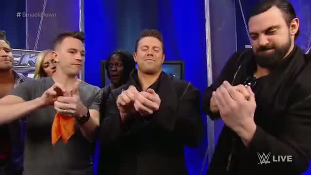 Watch Superstars watch Justin Flom from "Wizard Wars" get tricking backstage: WWE SmackDown, January 29, 2015 Video