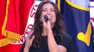 Watch Idina Menzel sings National Anthem at Super Bowl 2015 Video