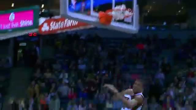 Watch NBA: Giannis Warms Up for Contest with Windmill Jam Video