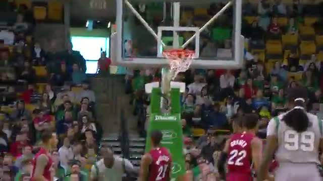 Watch NBA: Brandon Bass Attacks and Throws Down On Hassan Whiteside Video