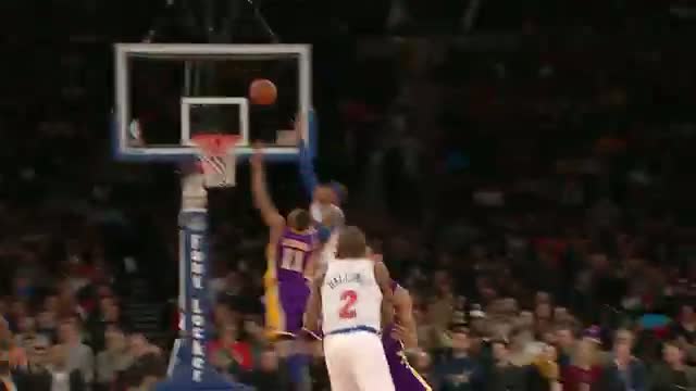 Watch NBA: Carmelo Anthony Finishes the One-Handed Oop with Authority Video Video