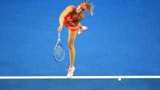 Watch Sharapova spectacular drop-shot (Final) - Australian Open 2015 Video
