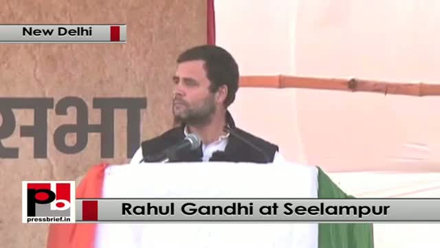 Watch Delhi polls : Rahul Gandhi addresses Congress rally, slams PM Modi, BJP, AAP Video