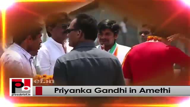Watch Inspiring Congress campaigner Priyanka Gandhi Vadra Video