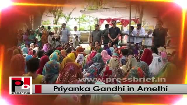 Watch Energetic Congress campaigner Priyanka Gandhi Vadra Video