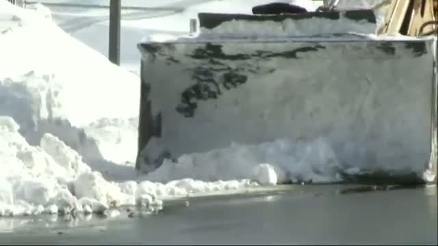 Watch Boston Cleanup Crews Welcome Snowfall Video Video