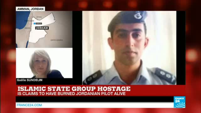 Watch IS organization claims to have burned the Jordanian pilot alive Video