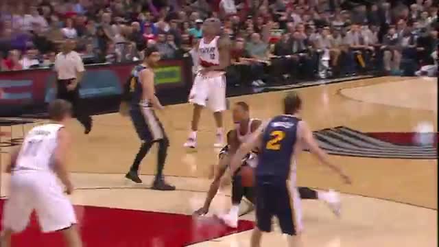 Watch Damian Lillard Makes Rudy Gobert a Poster Video Video