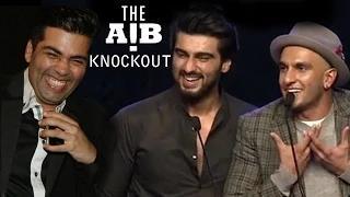 Watch Ranveer Singh, Arjun Kapoor, Karan Johar's ABUSIVE LANGUAGE CONTROVERSY | AIB Knockout Video