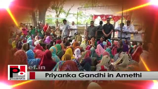 Watch Charming, young Congress campaigner Priyanka Gandhi Video