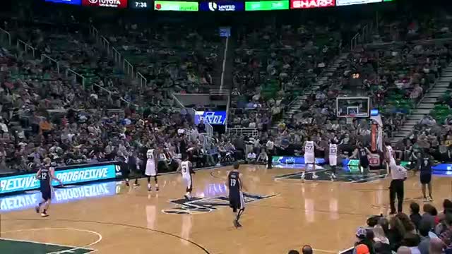 Watch NBA: Zach Randolph Banks in Half-Court Shot to Beat the Buzzer Video