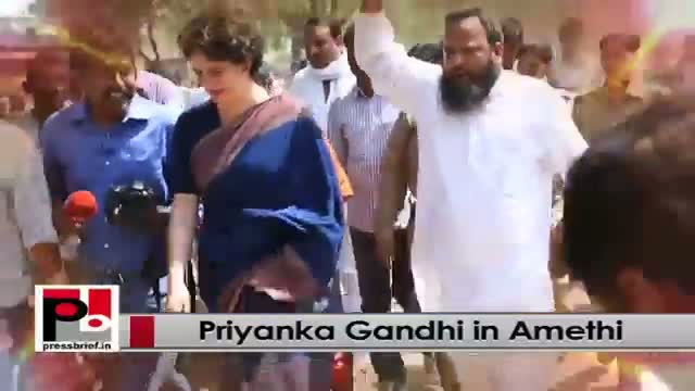 Watch Energetic, young and inspiring Congress campaigner Priyanka Gandhi Vadra Video