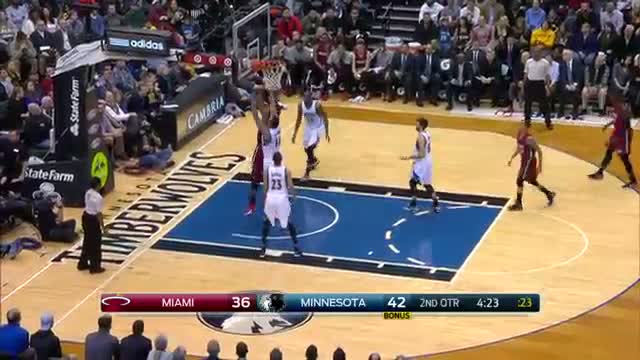 Watch NBA: Whiteside Puts Up Another Impressive Performance with Double-Double Video