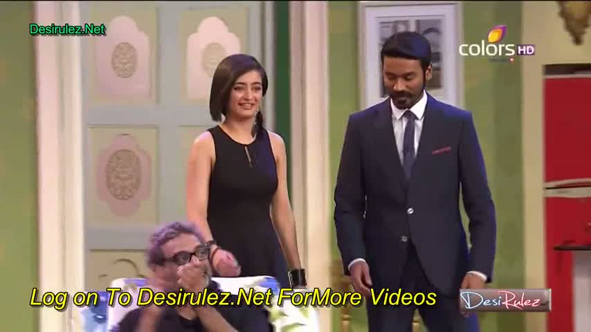 Watch Comedy Nights With Kapil - Amitabh Bachchan, Dhanush and Akshara Haasan - 8th Febuary 2015 - Part 3/4 Video