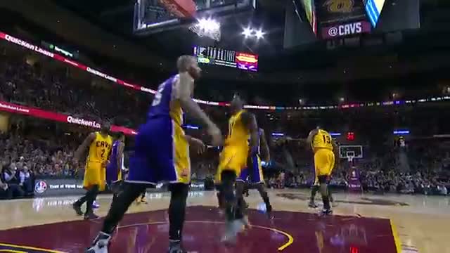 Watch NBA: Iman Shumpert Soars Over Boozer for the Inbounds Oop Finish Video