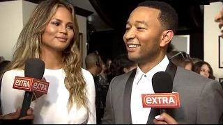 Watch John Legend cringes as Chrissy Teigen reveals they had $ex at Obama event Video