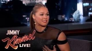 Watch Ronda Rousey on Fighting and Eminem Video