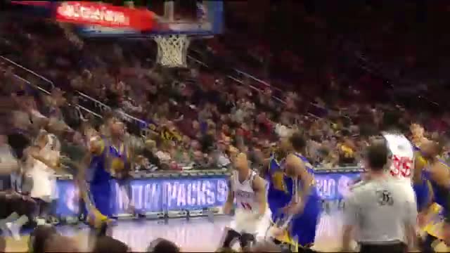 Watch NBA: KJ McDaniels Passes it Off the Backboard and Throws it Down Video