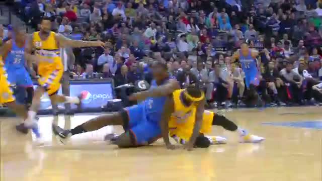 Watch NBA: Kenneth Faried Flies High for the Windmill Jam Video