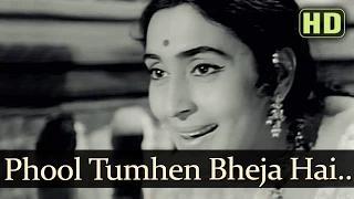 Watch Phool Tumhen Bheja Hai Khat Mein (HD) - Saraswatichandra - Nutan - Manish - Evergreen Old Songs [Old is Gold] Video