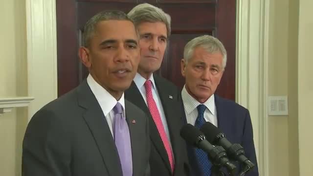 Watch Obama Sends Congress Force Request Against IS Video Video