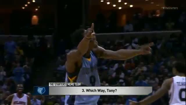 Watch NBA Top 5 Plays: The Meme Team - The Starters Video