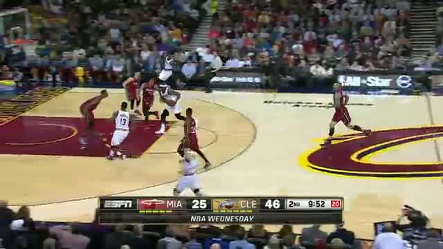 Watch NBA: LeBron and the Cavaliers Throw a Dunk Party vs. Miami Video