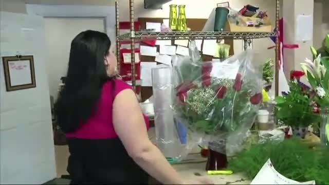 Watch Snow May Slow Delivery of Roses and Valentines  Video
