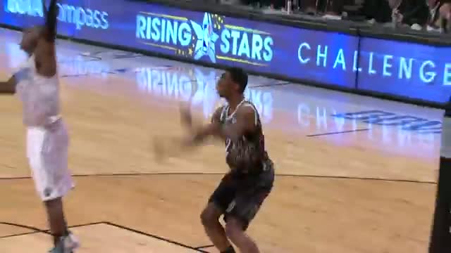 Watch NBA: Andrew Wiggins Flies High for the Alley-Oop Throwdown Video