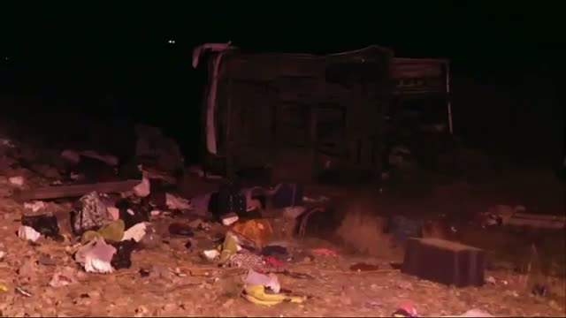 Watch Bus Crash Kills at Least 16 Video