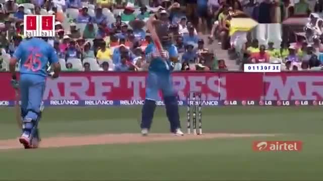 Watch India vs Pakistan 2015 World Cup Highlights Part 1/2 Video