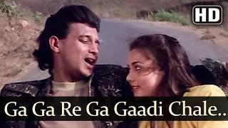 Watch Ga Ga re Ga Gadi Chale (HD) - Commando Songs - Mithun - Mandakini - Alisha Chinai - Vijay Benedict [Old is Gold] Video