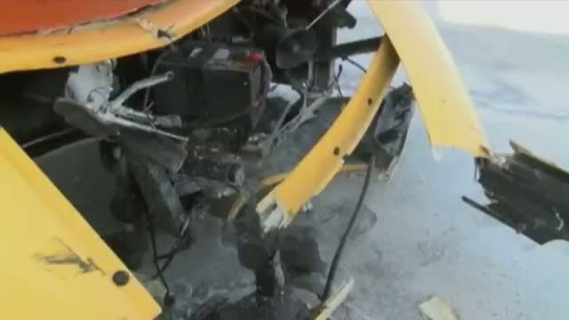 Watch Wienermobile Damaged in Crash Video