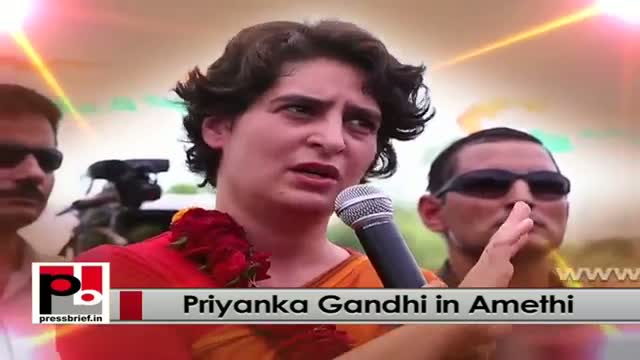 Watch Star Congress campaigner Priyanka Gandhi Vadra - genuine and perfect mass leader Video