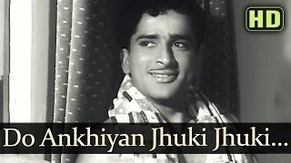 Watch Do Ankhiya Jhukee Jhukee - Prem Patra (1962) - Shashi Kapoor - Sadhana - Lata Mangeshkar - Mukesh [Old is Gold] Video