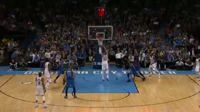 Watch NBA: Mitch McGary Slams Home the Tip from Tyson Chandler  Video