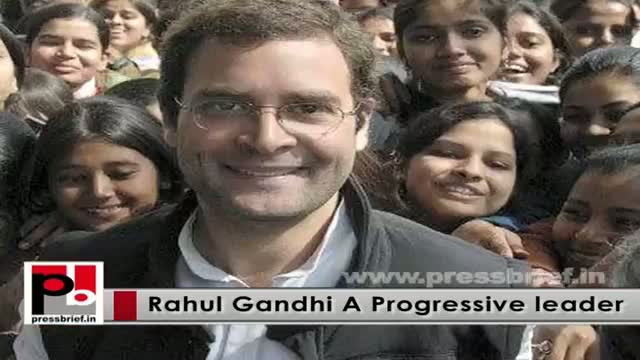 Watch Rahul Gandhi - a sincere and honest young mass leader with modern vision and innovative ideas Video