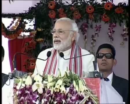 Watch PM Narendra Modi's speech at Inauguration of new railway line from Hazaribag to Kodarma. Video