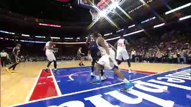 Watch NBA: JaVale McGee Makes Some Noise at the Rim in Sixers Debut Video