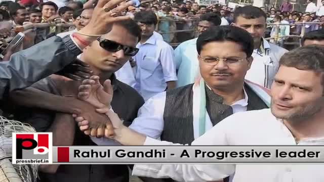 Watch Rahul Gandhi, genuine young Congress leader with progressive agenda Video